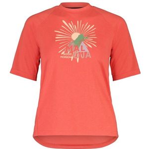 Maloja Womens DambelM Sportshirt (Dames |rood)