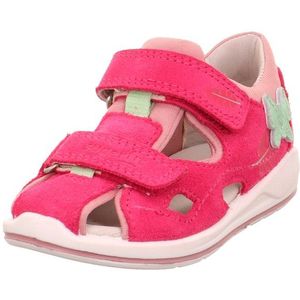 Boomerang - Sandalen - Effen - Leer/Textiel/Suède - Verstelbare Riemen