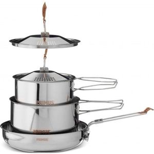 Primus CampFire Campingservies en keukenuitrusting Stainless Steel Small zilver