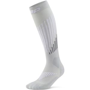 CEP Womens Core Run Merino Tall 30 Compressiesokken (Dames |grijs)