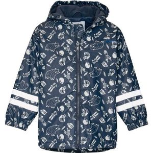 Playshoes Kids Regenjacke Fleece-Futter Regenjas (Kinderen |blauw |waterdicht)