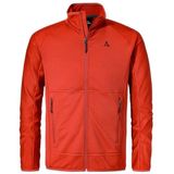 Schöffel - Cascata MNS - Fleecejack - Rood - Regular Fit - Voor Wandelen