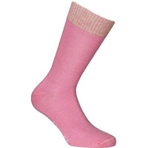 Alpacasocks&Co Womens Alpaca Sparkle Crew 2-Pack Multifunctionele sokken (Dames |roze)