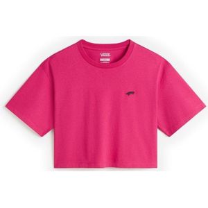 Vans Womens Salton Relax Crop S/S T-shirt (Dames |roze)