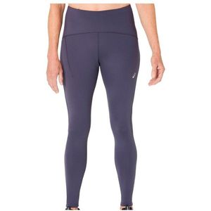 Asics Womens Road Winter High Waist Tight Hardlooplegging (Dames |blauw)