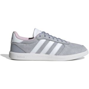 adidas Womens Breaknet Sleek Suede Sneakers (Dames |grijs)