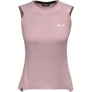 Salewa Womens Puez Alpine Merino Hybrid Tank Top (Dames |roze)