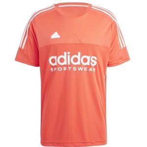 adidas Tiro Tee Q1 Sportshirt (Heren |rood)