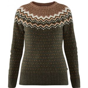Trui Fjällräven Women Övik Knit Sweater Deep Forest