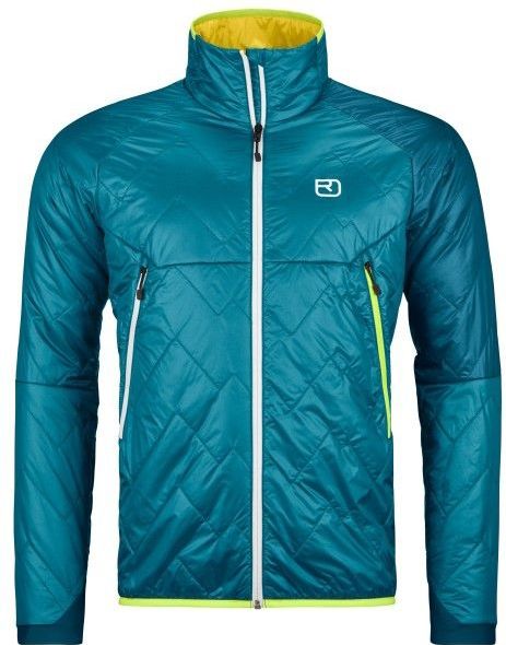 Ortovox - Swisswool Piz Vial Jacket - Isolatiejack - Turkoois