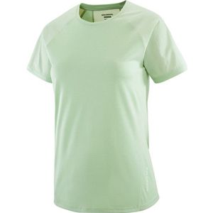 Salomon Womens Outline Sportshirt (Dames |groen)