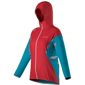 La Sportiva Womens Briza Windbreaker Jacket Hardloopjack (Dames |rood)