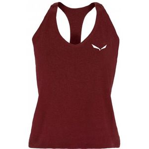 Salewa Womens Lavaredo Hemp Crop Tanktop Tanktop (Dames |rood)