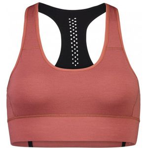 Mons Royale Womens Stratos Merino Shift Sports Bra Sportbeha (Dames |rood)