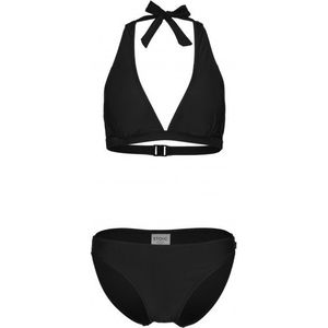 Stoic Womens Sandvik Triangle Bikini Set Bikini (Dames |zwart)