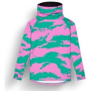 Picture Womens Pagaya Printed High Fleece Longsleeve (Dames |turkoois)