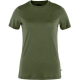Fjällräven - Abisko Wool S/S - T-shirt - Olijfgroen