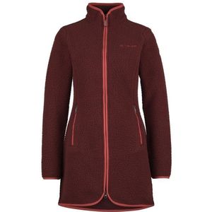 Vaude Womens Punaka Fleece Coat Lange jas (Dames |rood)