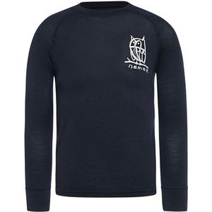 Namuk Kids Uil Merino Longsleeve Merino-ondergoed (Kinderen |blauw)