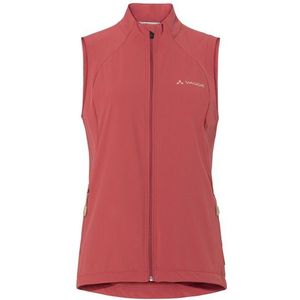 Vaude Womens Yaras Vest Fietsbodywarmer (Dames |rood)