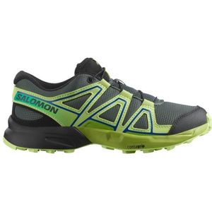 Salomon - Speedcross - Kinderschoenen - Groen - Rubberen Buitenzool