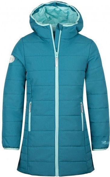 Trollkids - Stavanger - Lange Jas - Turkoois - 100% Polyester