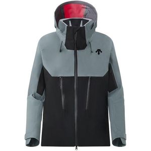 Descente GK50 3L Shell Jacket Ski-jas (Heren |grijs/zwart |waterdicht)