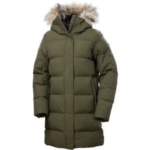 Helly Hansen Womens Blossom Puffy Parka Lange jas (Dames |olijfgroen)