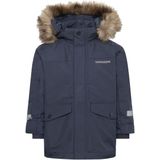 Didriksons - Kids Bjärven Parka 4 - Winterjack - Blauw - Waterdicht