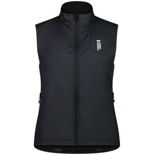 Mons Royale Womens Redwood Merino Air-Con Wind Vest Fietsbodywarmer (Dames |zwart)