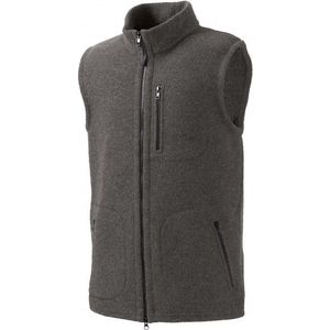 Mufflon Ivo Merinobodywarmer (Heren |grijs)