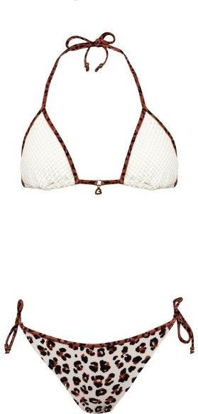 Banana Moon - Ioka Makaba - Bikinibroekje - Wit - 80% Polyamide, 20% Elastaan