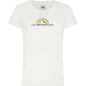 La Sportiva Womens Brand Tee T-shirt (Dames |wit)