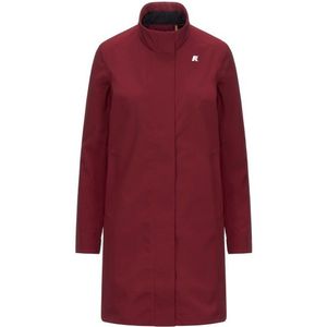 K-Way Womens Dukesse Bonded Parka (Dames |rood |waterdicht)