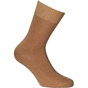 Alpacasocks&Co Womens Alpaca Sparkle Crew 2-Pack Multifunctionele sokken (Dames |bruin)