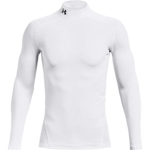 Under Armour Coldgear Armour Compression Mock Compressieondergoed (Heren |wit)