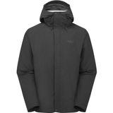 Rab - Downpour Jacket - Regenjas - Grijs/Zwart - Waterdicht