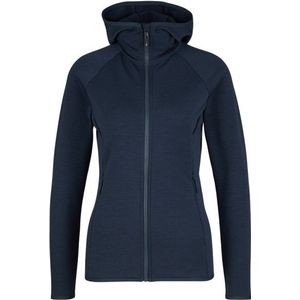 Heber Peak Womens MerinoBlend SaplingHe II Zip Hoody Trui met capuchon (Dames |blauw)