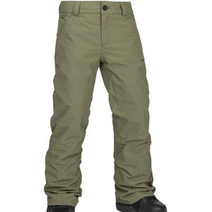 Volcom Kids Freakin Chino Insulated Pant Skibroek (Kinderen |olijfgroen |waterdicht)