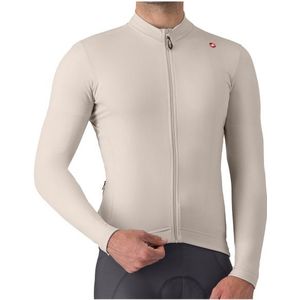 Castelli - Espresso Thermal Jersey - Fietsshirt - Grijs