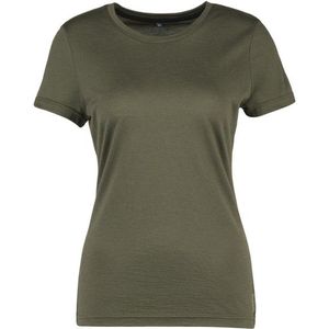 Stoic Womens Merino180 BengtSt T-Shirt slim Merinoshirt (Dames |olijfgroen)