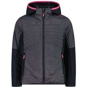 CMP Girls Hybrid Jacket Fix Hood Synthetisch jack (Kinderen |blauw)