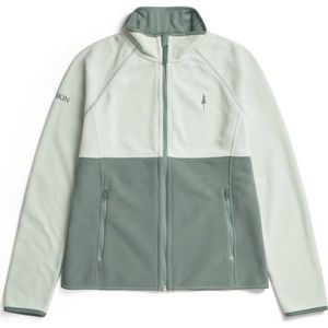 NIKIN Womens TreeJacket Fleece Colorblock Fleecevest (Dames |grijs)