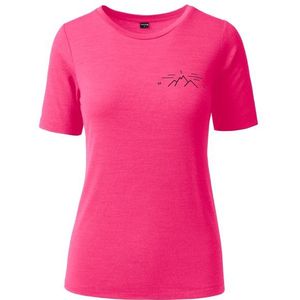 Martini Womens Trektech Shirt Merinoshirt (Dames |roze)