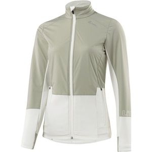 Löffler Womens Jacket Worldcup DDP Langlaufjas (Dames |grijs)