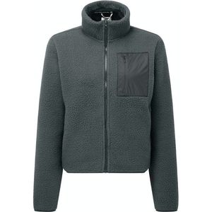 tentree Womens Ecoloft Zip Jacket Fleecevest (Dames |grijs)