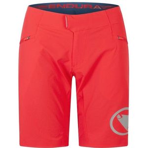 Endura Womens Singletrack Lite Shorts Fietsbroek (Dames |rood)