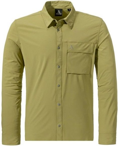 Overhemd - Groen - Polyester/Elastaan - Regular Fit