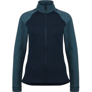 Stoic Womens MerinoFleece335 KuolpaSt Jacket Fleecevest (Dames |blauw)