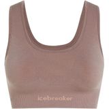Icebreaker - Merino Seamless Active Bra - Sportbeha - Bruin